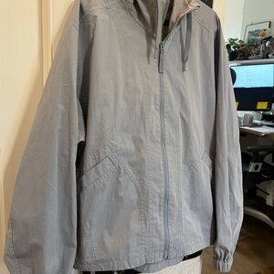 Uniqlo U Hooded Blouson - Men’s - Small - Light Gray